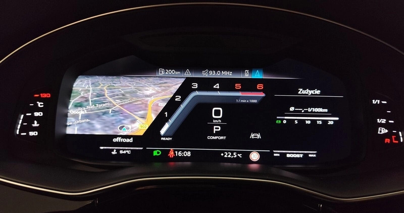 Audi SQ8 cena 430000 przebieg: 63000, rok produkcji 2019 z Kozienice małe 562